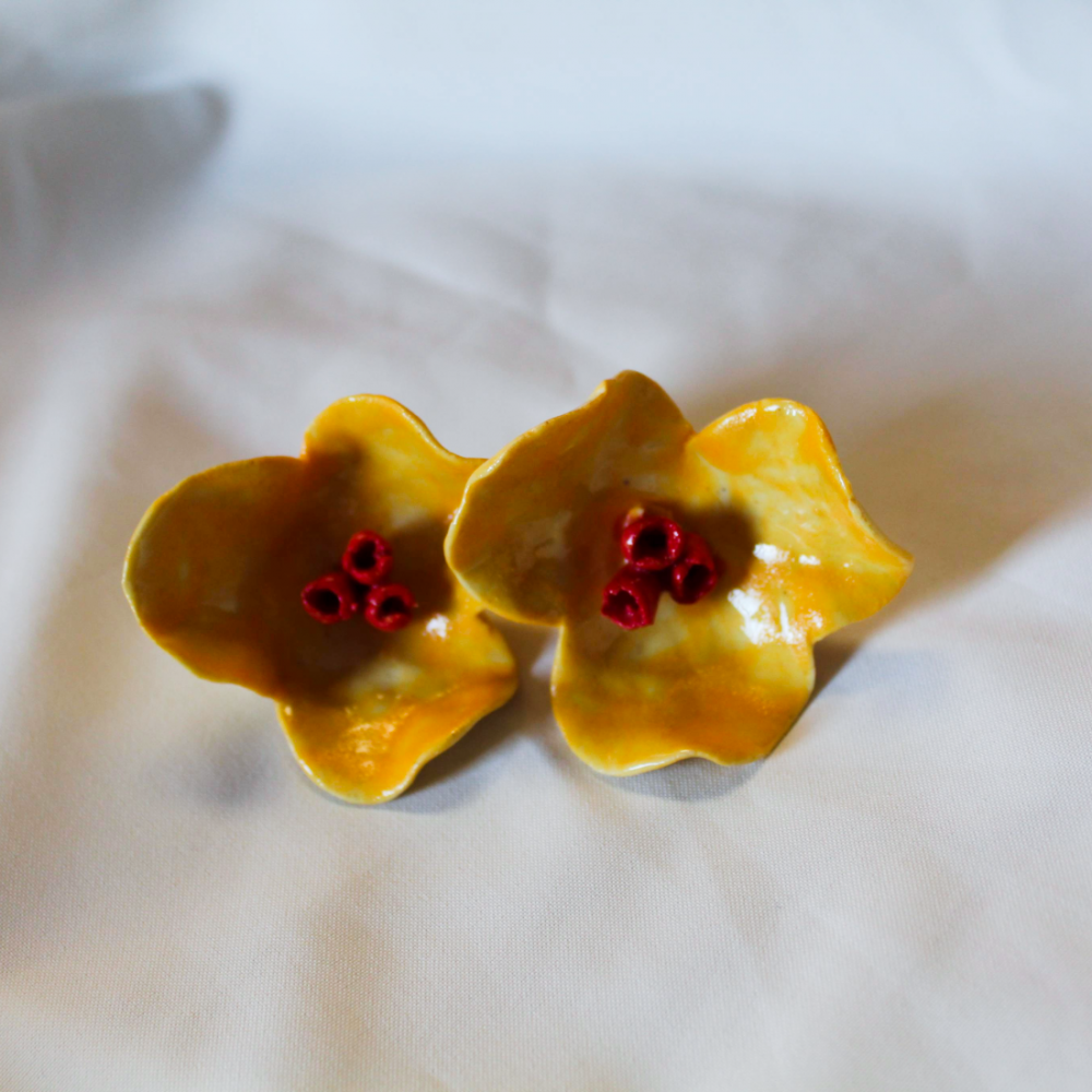 Brincos Flor de Primavera
